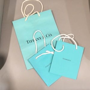Tiffany & Co. shopping bags